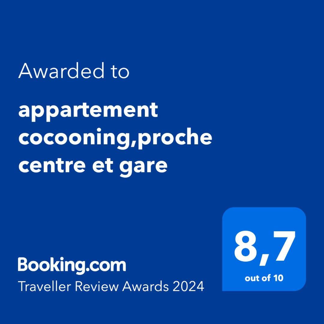 Appartement Cocooning,Proche Centre Et Gare Caen Exterior photo